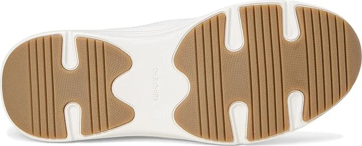 Dr. Scholl's Feel Support Women's Shoes White Fabric : 10 W, Rubber - Image 3