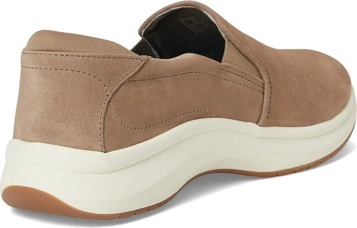 Dr. Scholl's Feel Well Women's Shoes Mocha Taupe Leather : 10 M, Leather/Suede - Image 4
