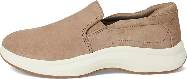 Dr. Scholl's Feel Well Women's Shoes Mocha Taupe Leather : 10 M, Leather/Suede - Image 6