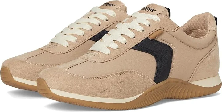 Dr. Scholl's Good Ol Days Lace-Up Shoes Women's Shoes Sand Beige / Black : 10 M, Synthetic