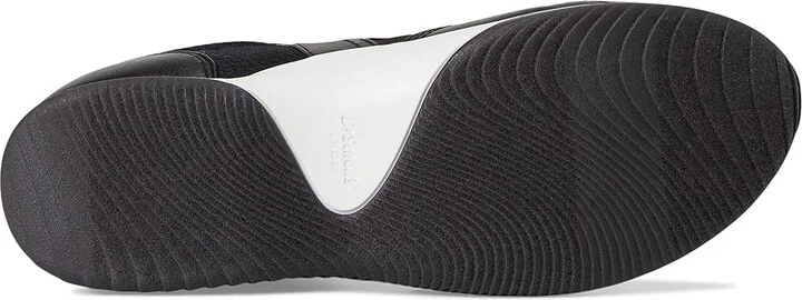 Dr. Scholl's Good Ol Days Lace-Up Women's Flat Shoes Black Fabric : 7 M, Nylon/Textile - Image 3