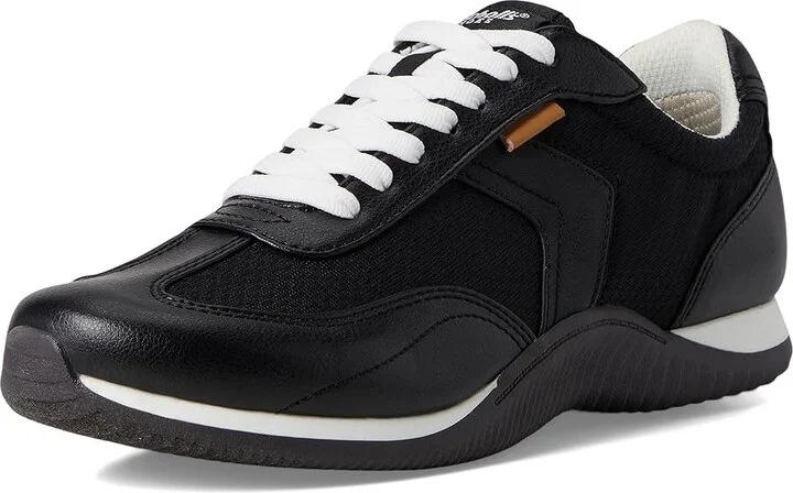Dr. Scholl's Good Ol Days Lace-Up Women's Flat Shoes Black Fabric : 7 M, Nylon/Textile - Image 5