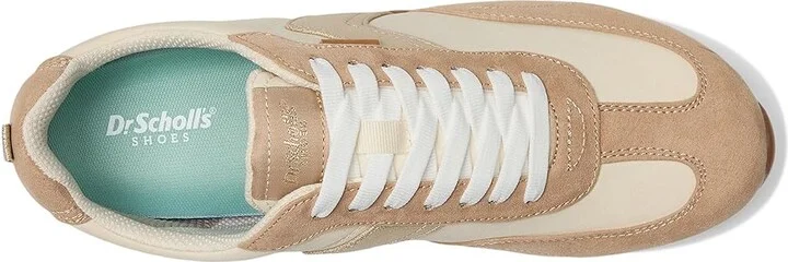 Dr. Scholl's Good Ol Days Lace-Up Women's Flat Shoes Cuban Sand Fabric : 9 M, Nylon/Textile - Image 2