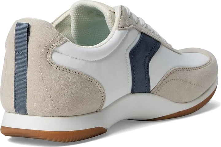 Dr. Scholl's Good Ol Days Lace-Up Women's Flat Shoes Oyster White Fabric : 7 M, Nylon/Textile - Image 4