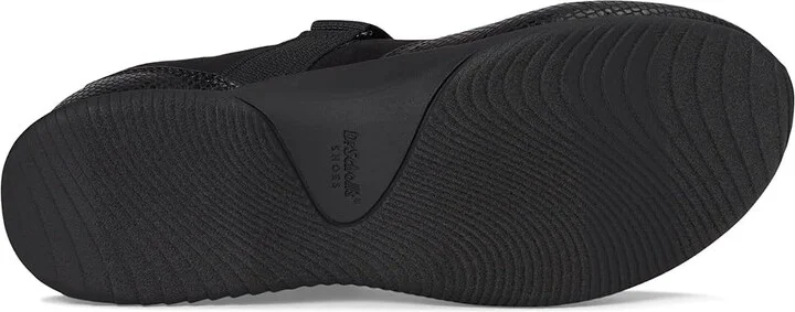 Dr. Scholl's Goodie Mary Jane Shoes Women's Shoes Black Snake : 9 M, Textile - Image 3
