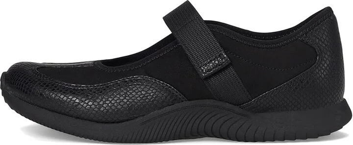 Dr. Scholl's Goodie Mary Jane Shoes Women's Shoes Black Snake : 9 M, Textile - Image 6