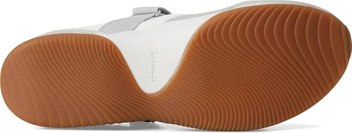 Dr. Scholl's Goodie Women's Shoes Silver White Smooth : 6 M, Textile - Image 3