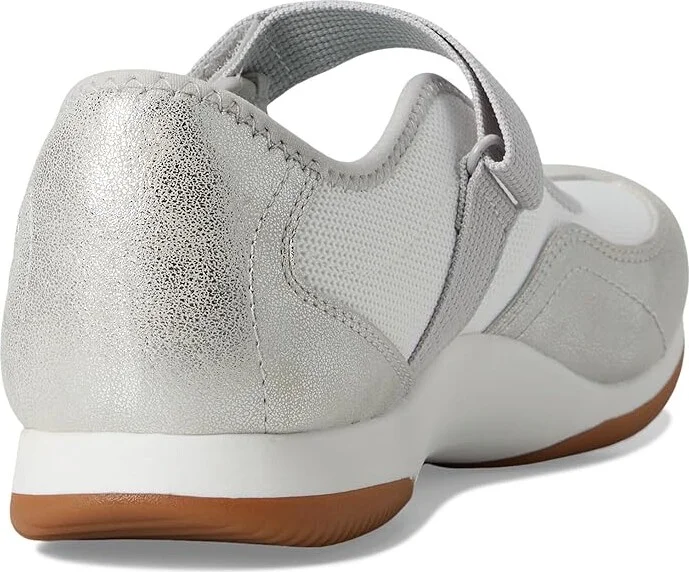 Dr. Scholl's Goodie Women's Shoes Silver White Smooth : 6 M, Textile - Image 4