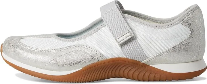 Dr. Scholl's Goodie Women's Shoes Silver White Smooth : 6 M, Textile - Image 6