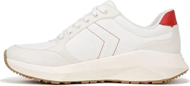 Dr. Scholl's Hannah Retro Lace Up Sneaker Women's Shoes Tofu White : 6 M, Leather/Textile - Image 5