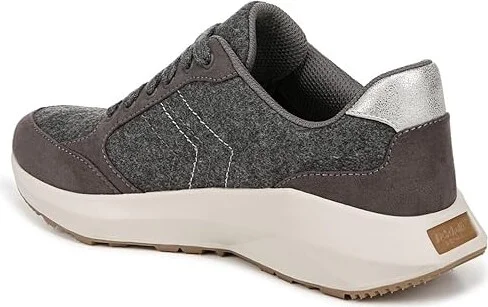 Dr. Scholl's Hannah Retro Women's Shoes Charcoal Fabric : 8.5 M, Leather - Image 4
