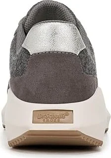 Dr. Scholl's Hannah Retro Women's Shoes Charcoal Fabric : 8.5 M, Leather - Image 5