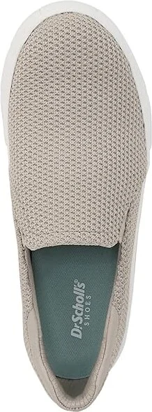 Dr. Scholl's Happiness Lo Sneaker Women's Shoes Light Taupe Knit : 8.5 M, Leather - Image 2