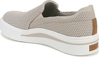 Dr. Scholl's Happiness Lo Sneaker Women's Shoes Light Taupe Knit : 8.5 M, Leather - Image 4
