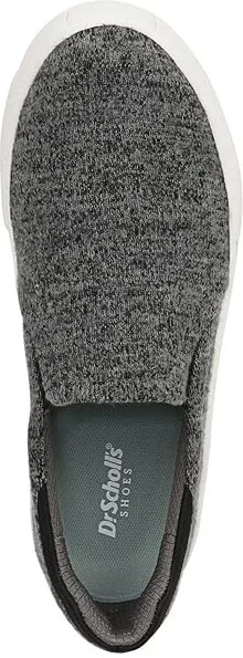Dr. Scholl's Happiness Lo Women's Shoes Dark Grey Fabric : 8.5 M, Textile - Image 2