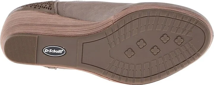 Dr. Scholl's Harlow Women's Wedge Shoes Taupe : 11 W, Synthetic - Image 4