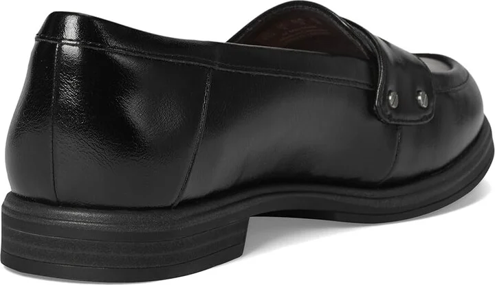 Dr. Scholl's Hello Loafer Women's Flat Shoes Black 1 : 8.5 M, Faux Leather - Image 4