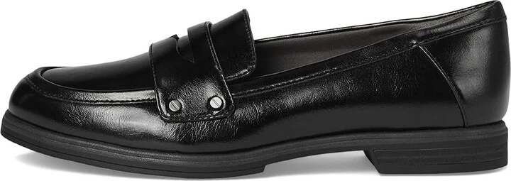 Dr. Scholl's Hello Loafer Women's Flat Shoes Black 1 : 8.5 M, Faux Leather - Image 6