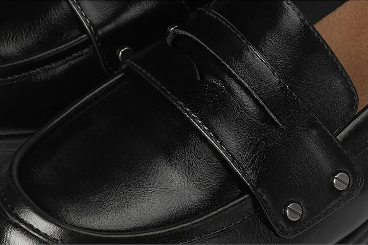 Dr. Scholl's Hello Loafer Women's Flat Shoes Black 1 : 8.5 M, Faux Leather - Image 7