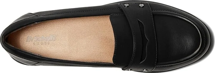 Dr. Scholl's Hello Loafer Women's Flat Shoes Black : 7 M, Faux Leather - Image 2