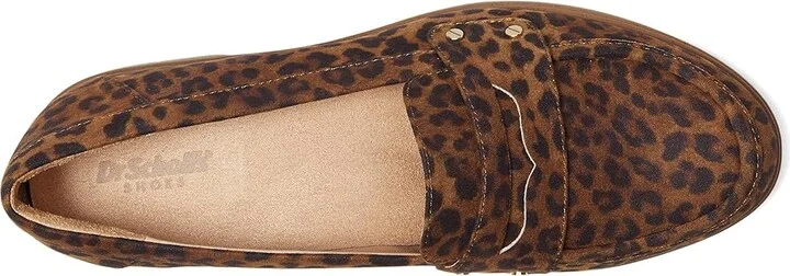 Dr. Scholl's Hello Loafer Women's Flat Shoes Black Brown : 9 M, Faux Leather - Image 2