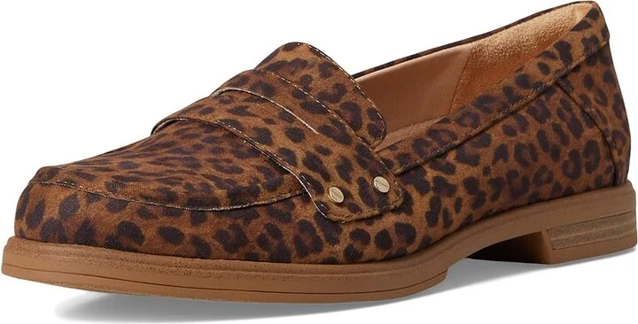 Dr. Scholl's Hello Loafer Women's Flat Shoes Black Brown : 9 M, Faux Leather - Image 5