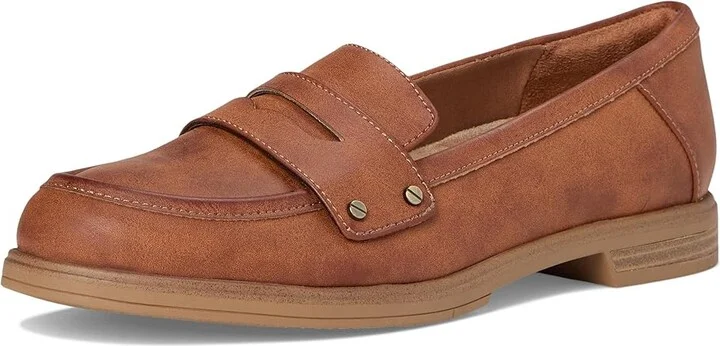 Dr. Scholl's Hello Loafer Women's Flat Shoes Honey : 6 M, Faux Leather - Image 5
