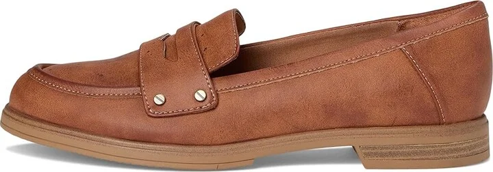 Dr. Scholl's Hello Loafer Women's Flat Shoes Honey : 6 M, Faux Leather - Image 6
