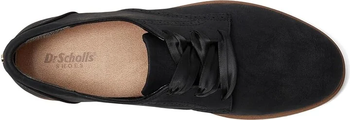 Dr. Scholl's Hello Oxford Women's Slide Shoes Black : 8.5 M, Leather - Image 2