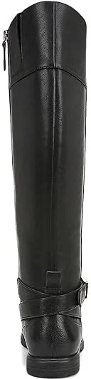 Dr. Scholl's Hello Rider Women's Slide Shoes Black Faux Leather 1 : 10 M - Image 4