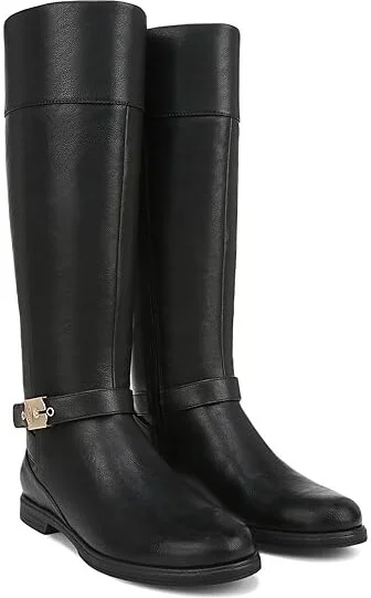 Black Faux Leather