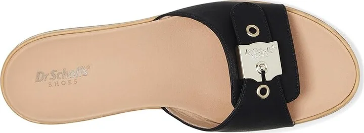 Dr. Scholl's Icon Now Women's Sandals Black Faux Leather : 9 M - Image 2