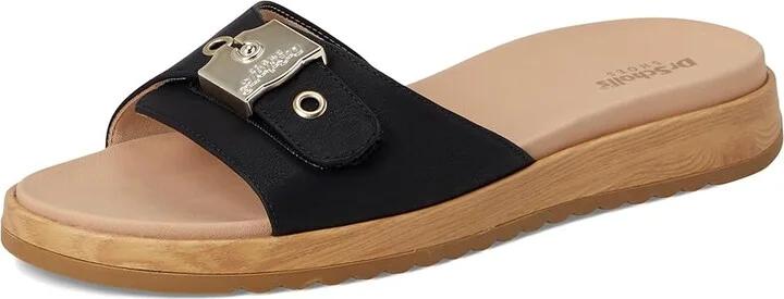 Dr. Scholl's Icon Now Women's Sandals Black Faux Leather : 9 M - Image 5