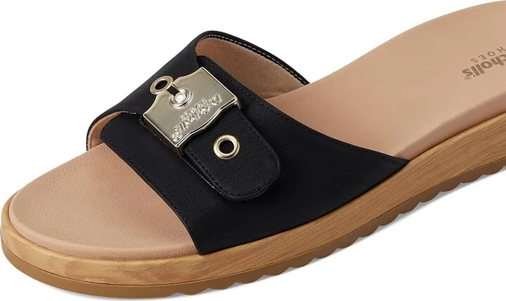 Dr. Scholl's Icon Now Women's Sandals Black Faux Leather : 9 M - Image 7