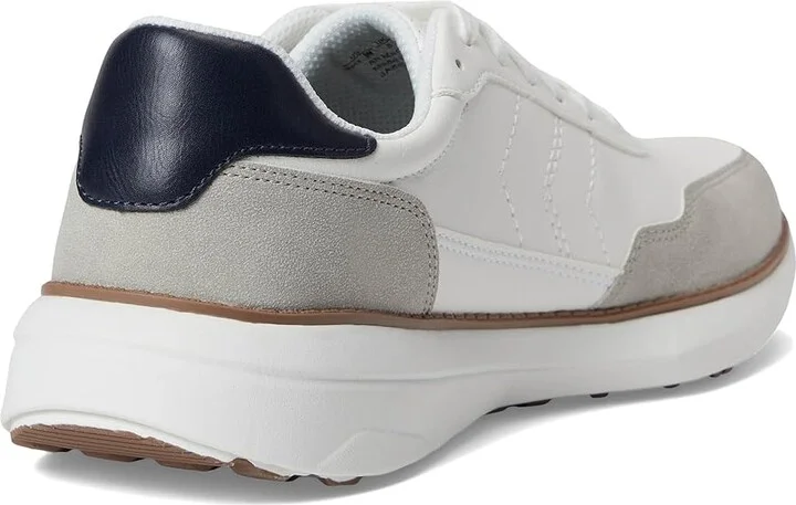 Dr. Scholl's Jake Retro Men's Shoes White Grey Fabric : 12 M, Synthetic - Image 4