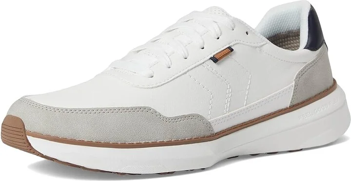 Dr. Scholl's Jake Retro Men's Shoes White Grey Fabric : 12 M, Synthetic - Image 5
