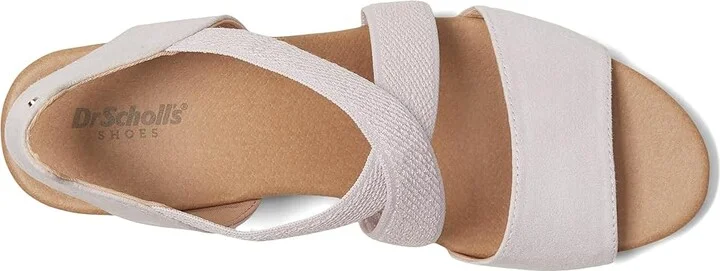 Dr. Scholl's Just Cute Women's Wedge Shoes Lavender Fabric : 11 M, Canvas - Image 2