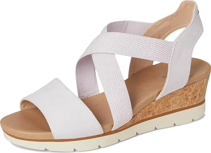 Dr. Scholl's Just Cute Women's Wedge Shoes Lavender Fabric : 11 M, Canvas - Image 5