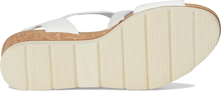 Dr. Scholl's Just Cute Women's Wedge Shoes White Smooth : 8.5 M, Canvas - Image 3
