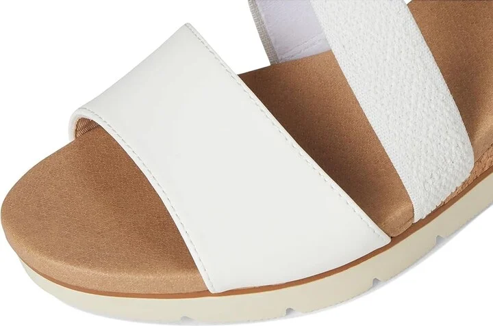 Dr. Scholl's Just Cute Women's Wedge Shoes White Smooth : 8.5 M, Canvas - Image 7