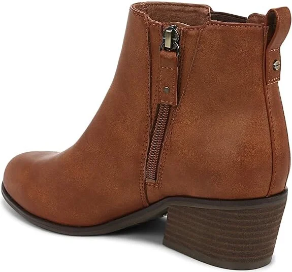 Dr. Scholl's Lacey Booties Women's Boots Honey Faux Leather : 10 M - Image 4