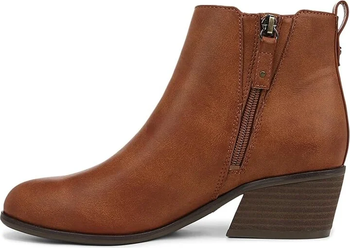 Dr. Scholl's Lacey Booties Women's Boots Honey Faux Leather : 10 M - Image 6
