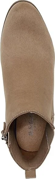 Dr. Scholl's Lacey Booties Women's Boots Mocha Brown Microfiber : 10 M, Leather - Image 2
