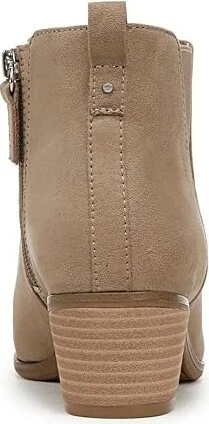 Dr. Scholl's Lacey Booties Women's Boots Mocha Brown Microfiber : 10 M, Leather - Image 4
