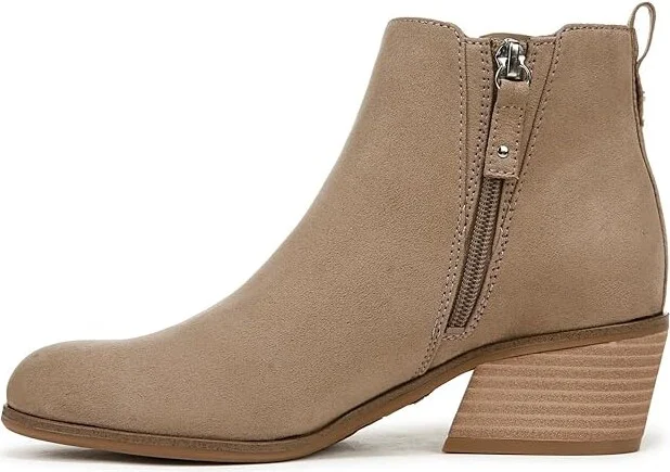 Dr. Scholl's Lacey Booties Women's Boots Mocha Brown Microfiber : 10 M, Leather - Image 5