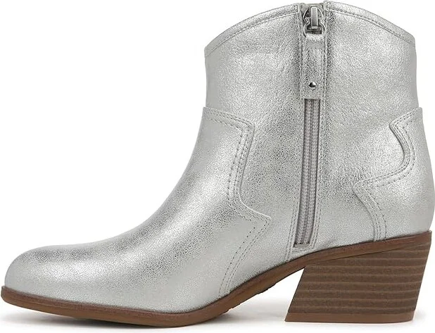 Dr. Scholl's Lasso Women's Boots Silver : 7 M, Leather - Image 5