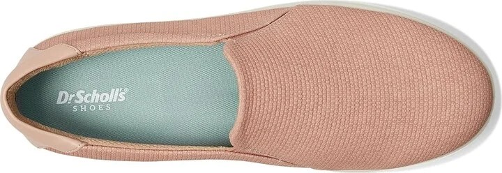 Dr. Scholl's Madison Cloud Loafer/Moc Women's Flat Shoes Blush Pink Faux Leather : 7 M, Synthetic - Image 2