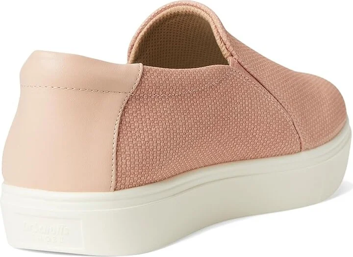 Dr. Scholl's Madison Cloud Loafer/Moc Women's Flat Shoes Blush Pink Faux Leather : 7 M, Synthetic - Image 4