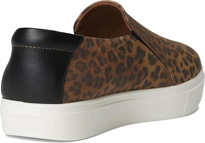 Dr. Scholl's Madison Cloud Loafer/Moc Women's Flat Shoes Leopard Leather : 6 W, Synthetic - Image 4