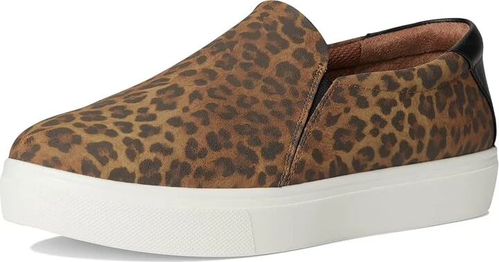Dr. Scholl's Madison Cloud Loafer/Moc Women's Flat Shoes Leopard Leather : 6 W, Synthetic - Image 5